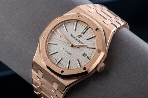 audemars piguet royal oak rose gold legit check|ap royal oak retail price.